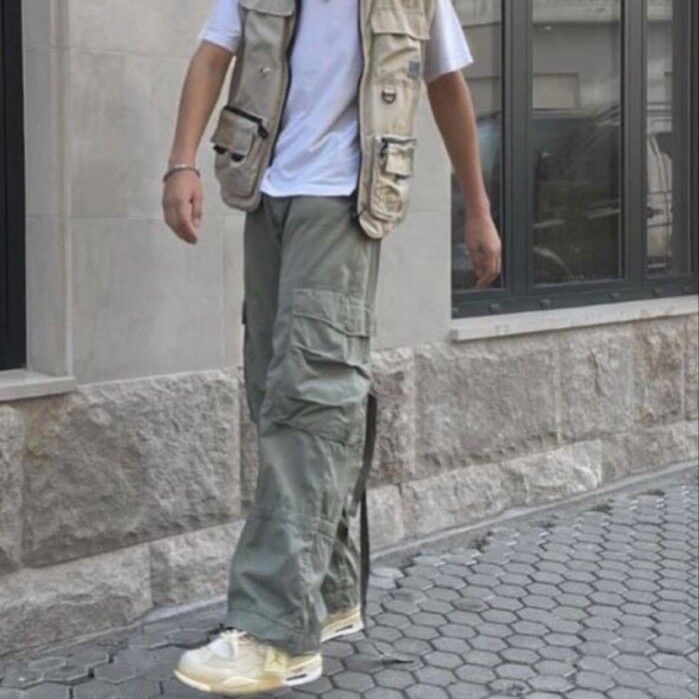 Product image thumbnail: pantalon cargo homme