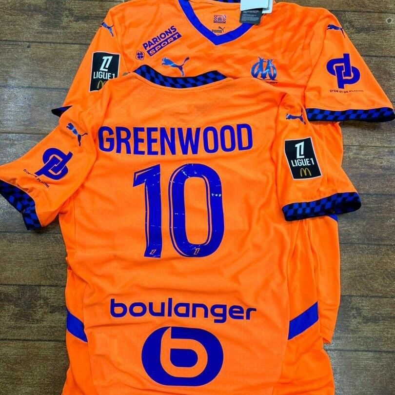 Image of Marseille jersey