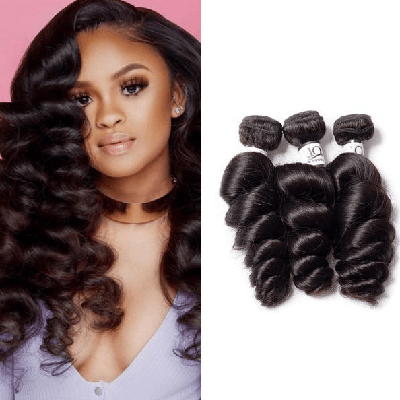 Image du produit : Mèches Loose wave noir