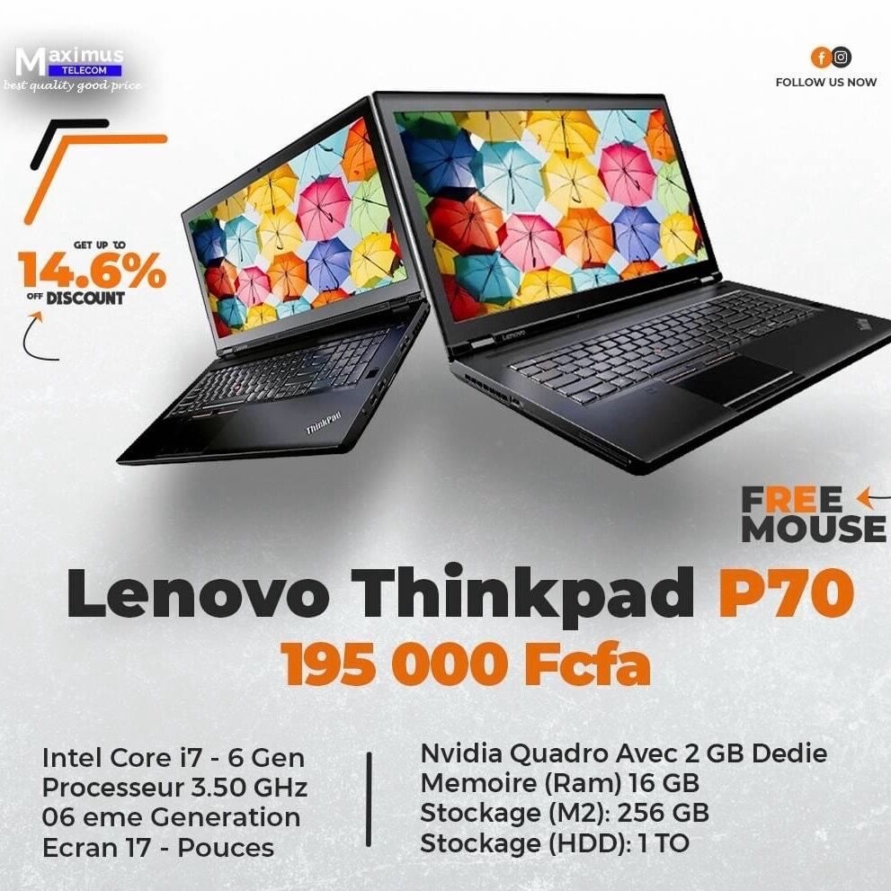Product image thumbnail: LENOVO Thinkpad P70