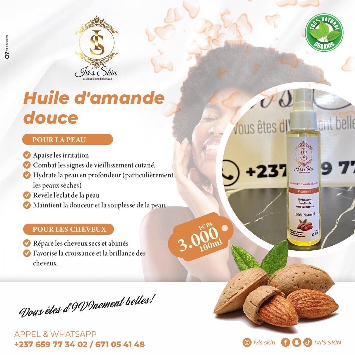 Product image thumbnail: Sweet almond oil