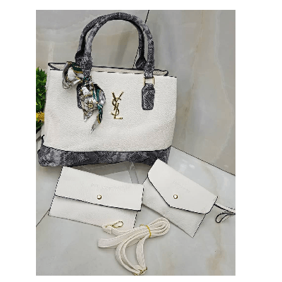 Image du produit : ensemble de sac à main YSL blanc