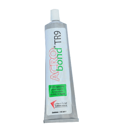 Image du produit : Colle PVC ACRO Bond TR9 - 140 Ml - Blanc/Vert