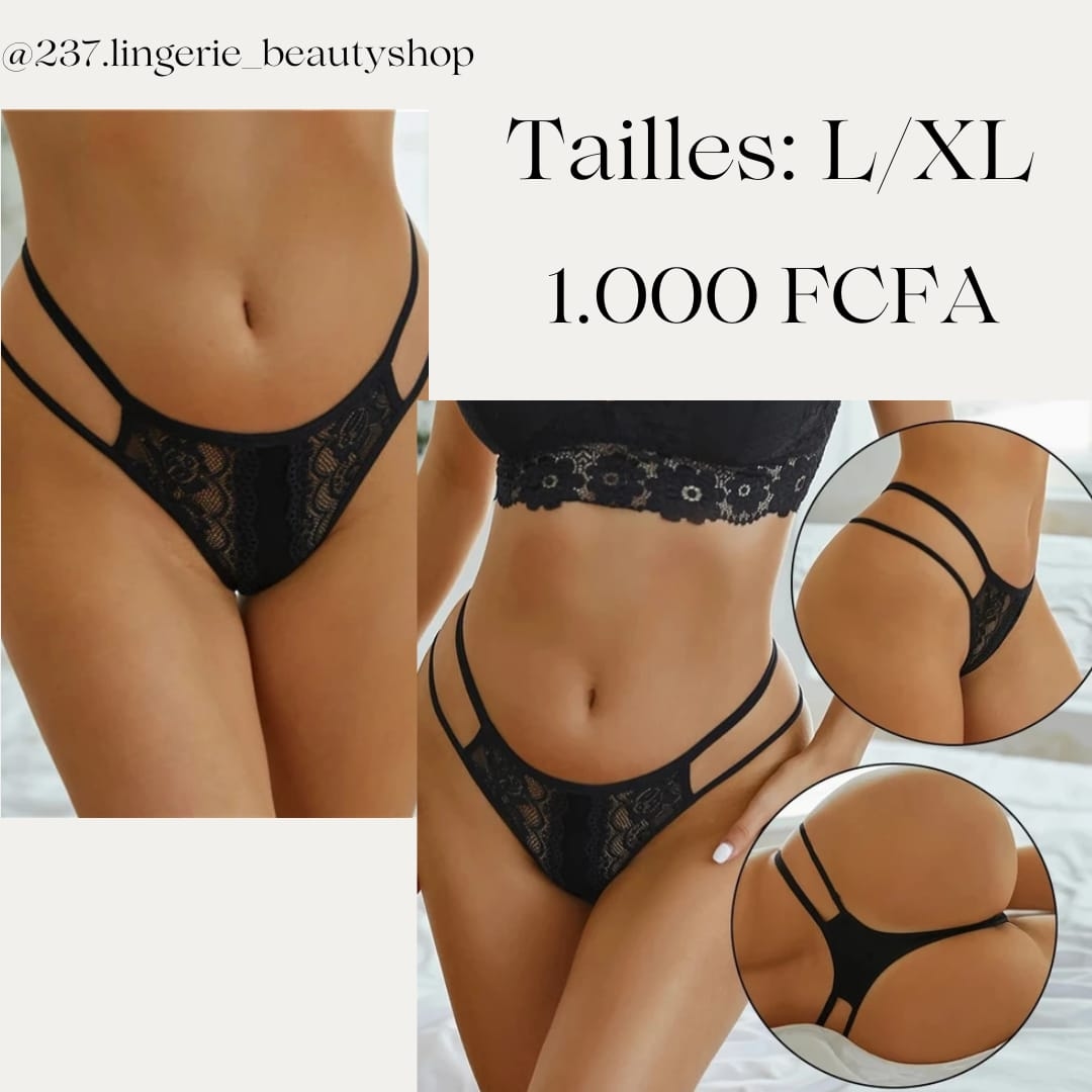 Image du produit : Culotte lingerie femme (taille L – XL)