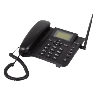 Image du produit : Téléphone fixe - 2 SIM - Noir et Blanc