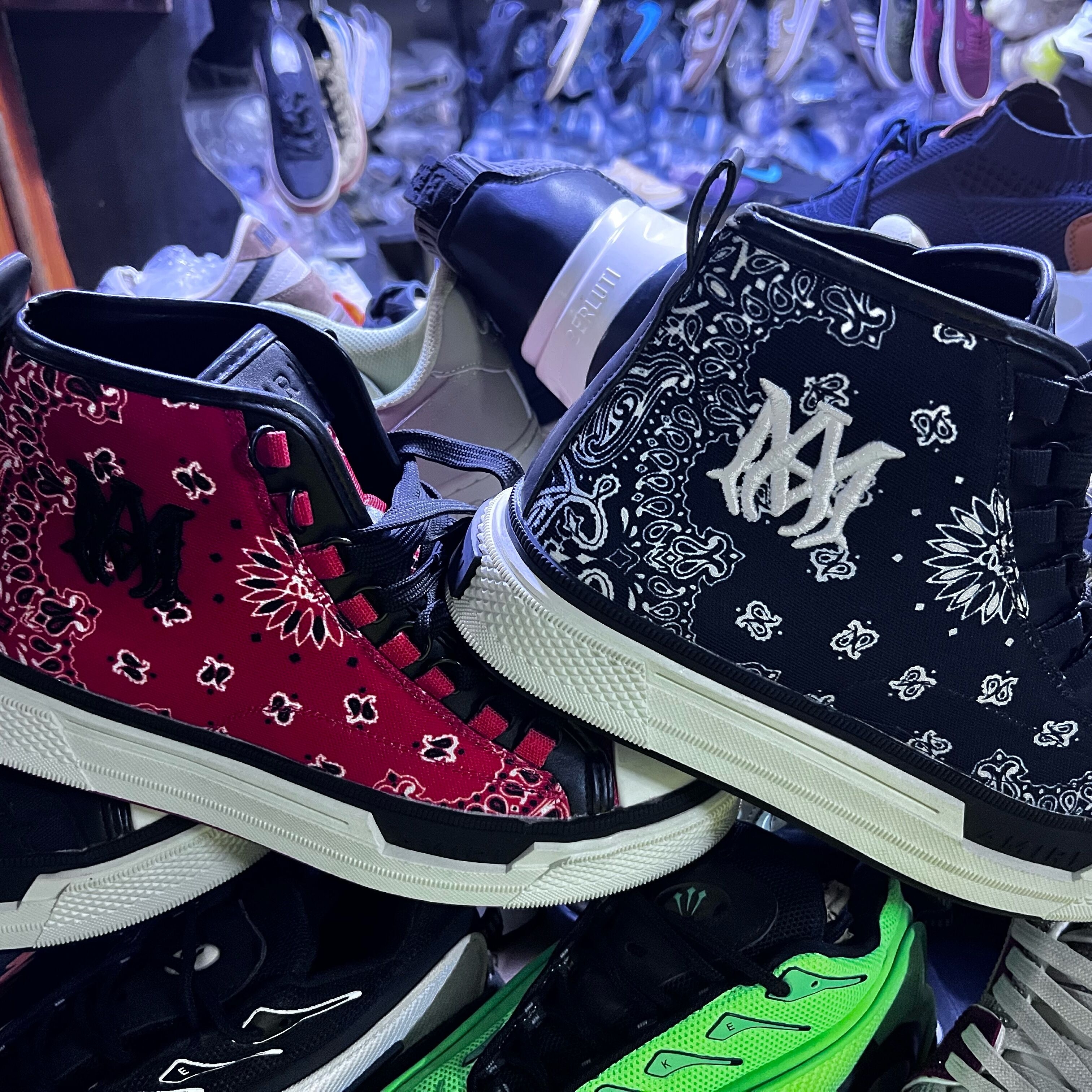 Product image thumbnail: Amiri Canvas shoes