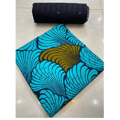 Product image thumbnail: Wax fabrics + Dentelle