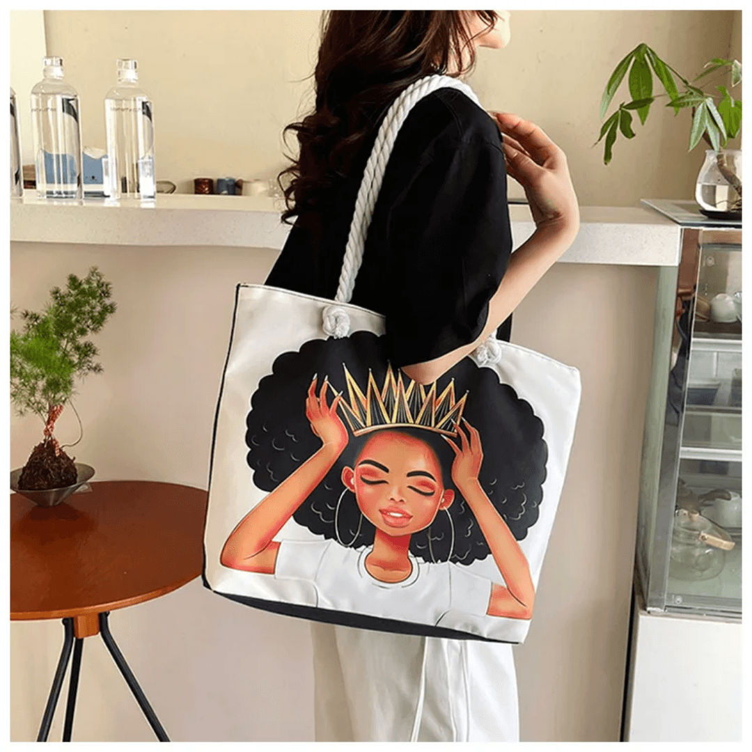 Product image thumbnail: sac à main en toile