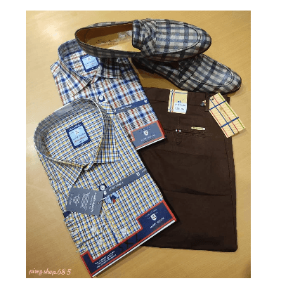 Image du produit : chemise, chaussures et pantalon