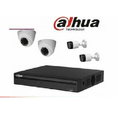 Image du produit : Kit DAHUA 4 camera + XVR 4CH