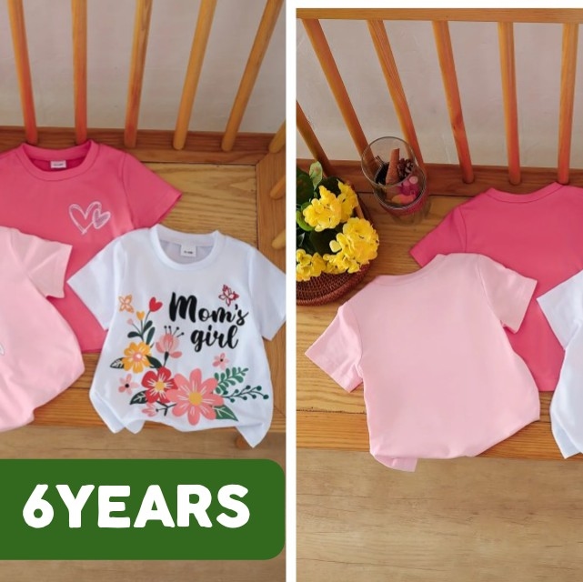 Product image thumbnail: A set of 3 t-shirts for kids