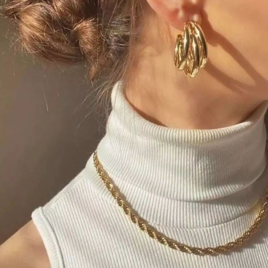 Product image thumbnail: Polished Gold Plated Set