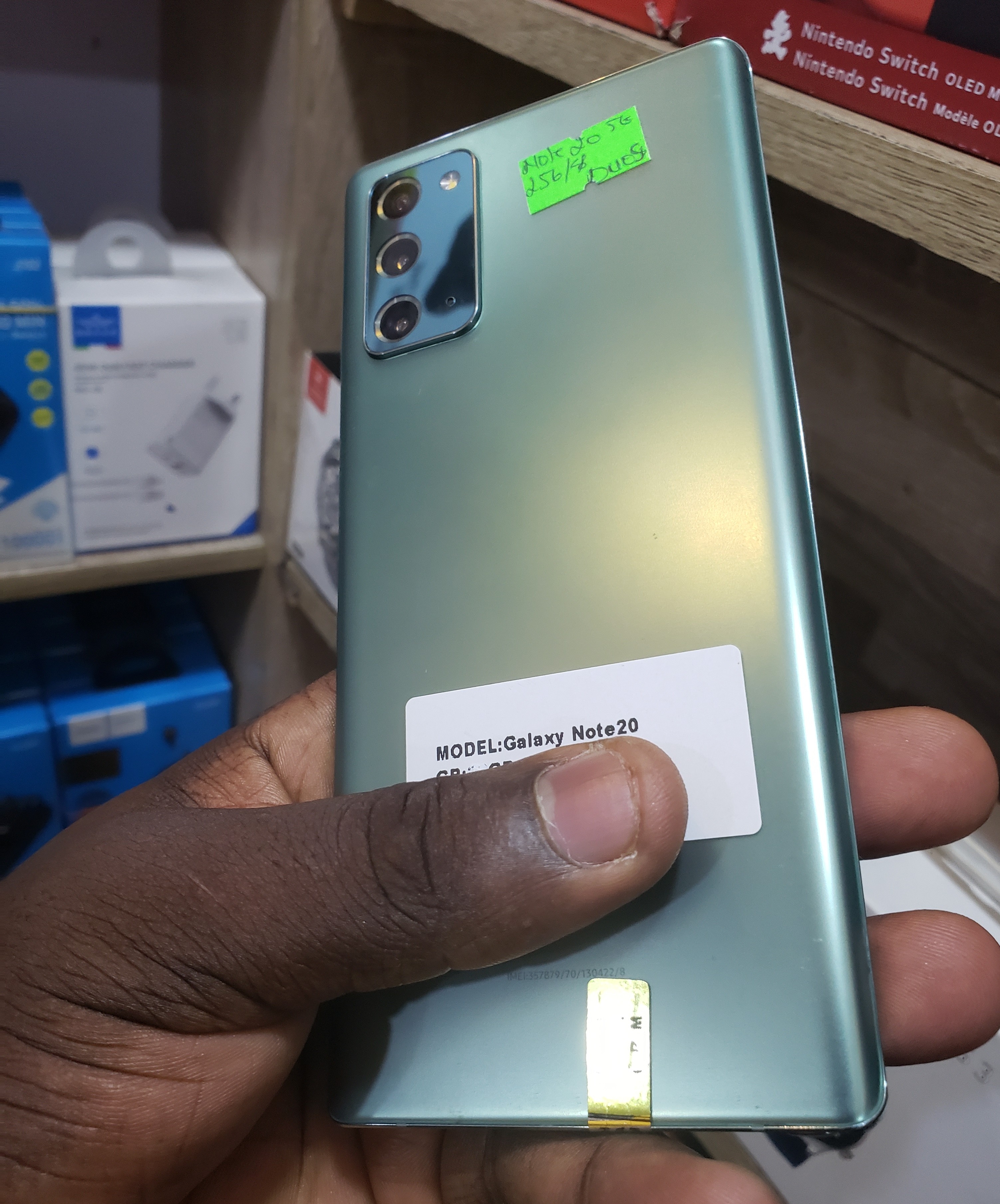 Product image thumbnail: SAMSUNG GALAXY NOTE 20 5G 256G