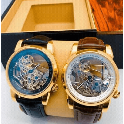 Image du produit : Montre de luxe - Noir et marron