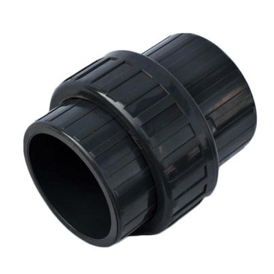 Image du produit : Raccord union pvc - diamètre 75 - gris