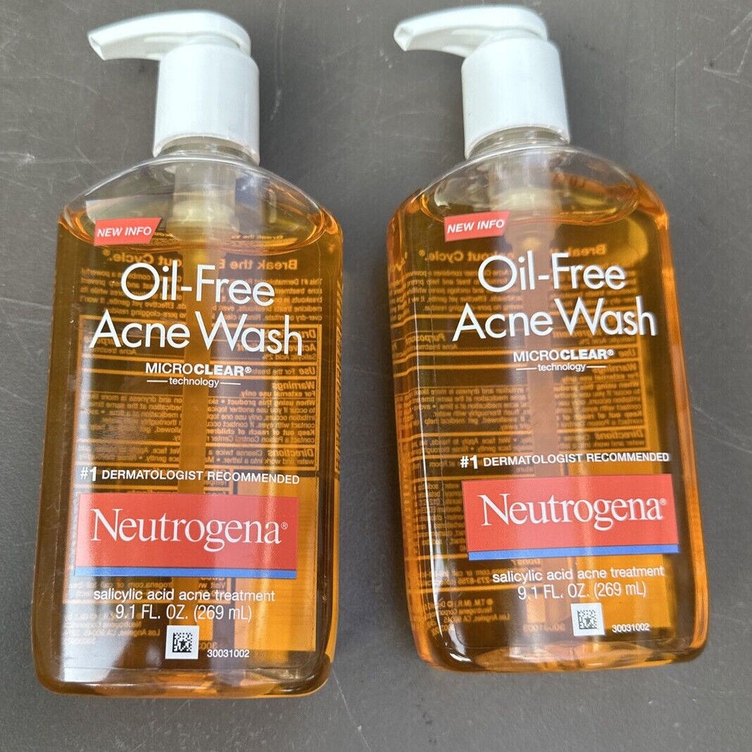 Image du produit : Neutrogena Gel oil free acné wash.