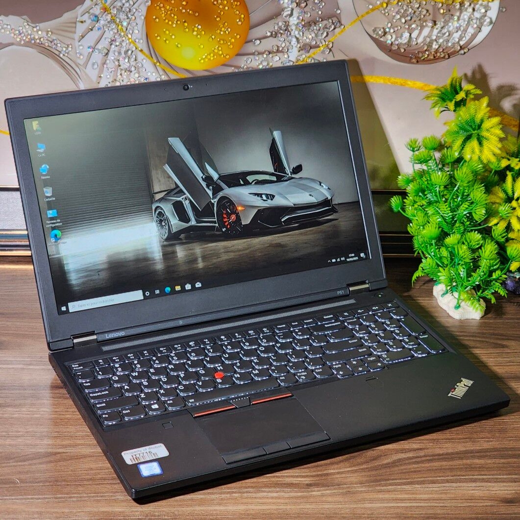 Product image thumbnail: Lenovo P51 core i7 7ieme génération