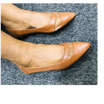 Product image thumbnail: brown ballerinas