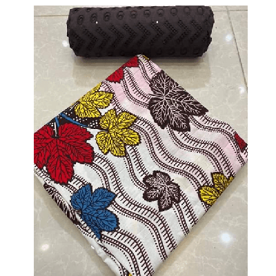 Product image thumbnail: Wax fabrics + Dentelle