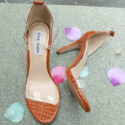 Image du produit : sandales à talons hauts marron clair