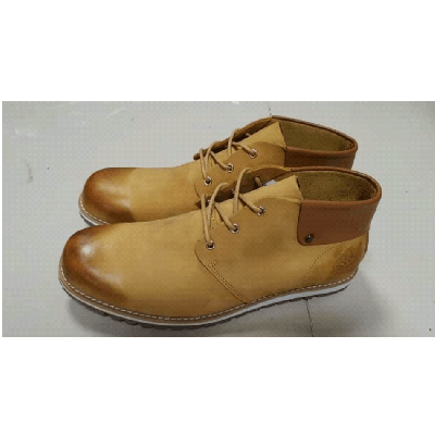 Image du produit : Bottes à lacets marron doré