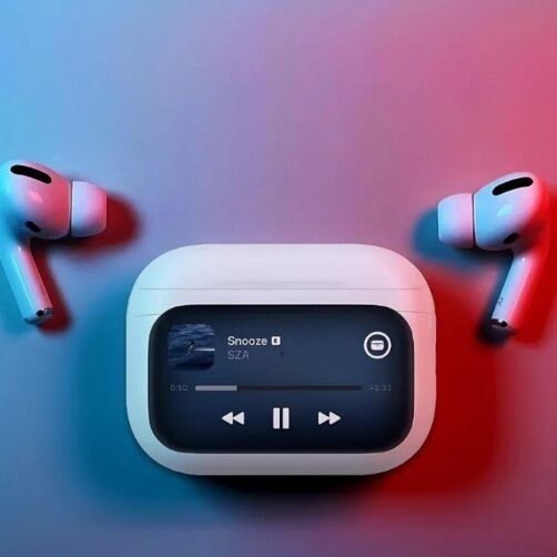 Image du produit : AirPods avec écran tactile Apple