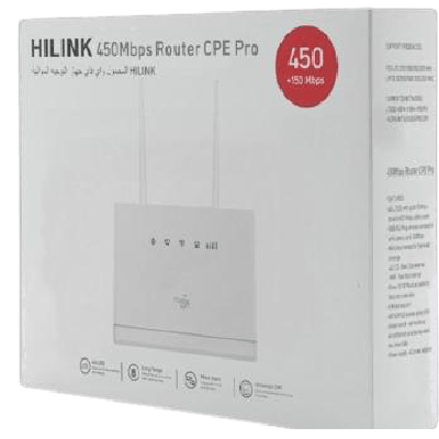 Image du produit : Routeur WiFi 450Mbps, 1 port LAN et 1 port WAN /LAN, SIM