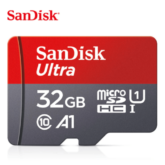 Image du produit : 120MB/s A1 SanDisk 100% Original Et Authentique TF - SD  Memory Card - Micro SD Classe 10 UHS-1   /    C10 - A1 - U1