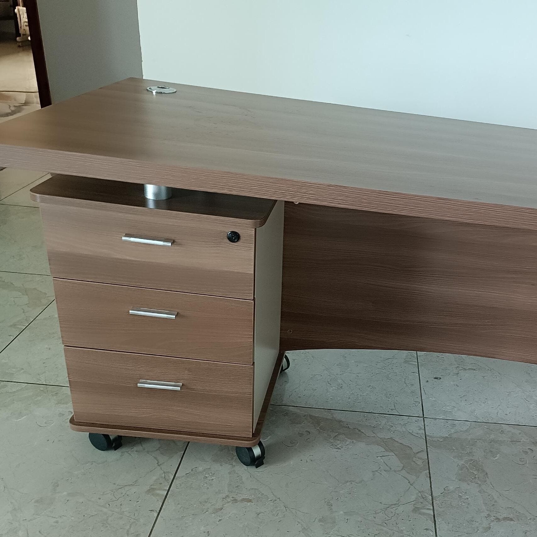 Product image thumbnail: A table and a chair