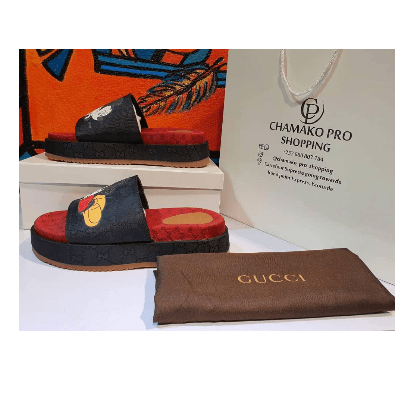 Image du produit : Sandale Gucci - Rouge/Noire