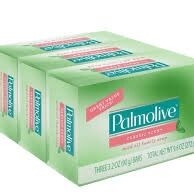 Image of palm olive pack of 3 soaps