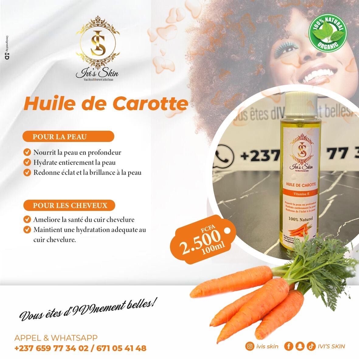 Product image thumbnail: Carrot Oil