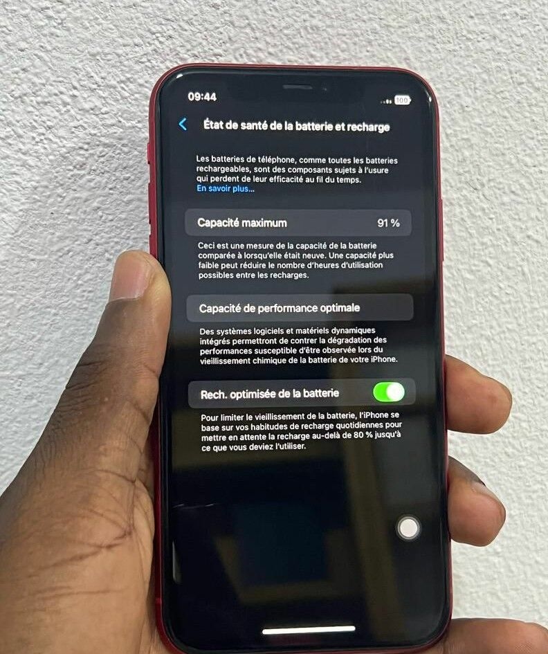 Product image thumbnail: IPHONE 11 - 128G BATTERY 91