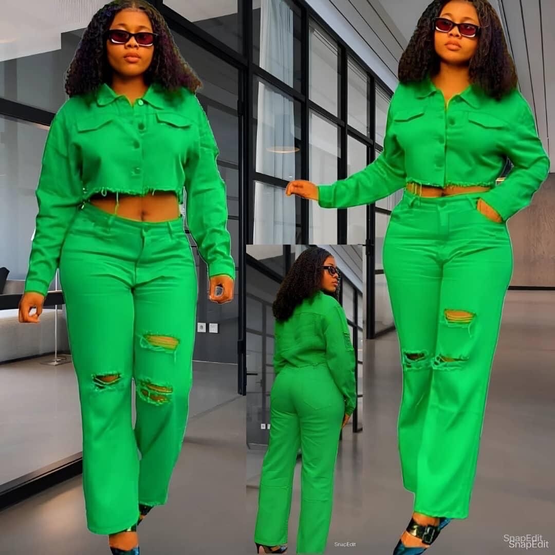 Product image thumbnail: Jean two piece