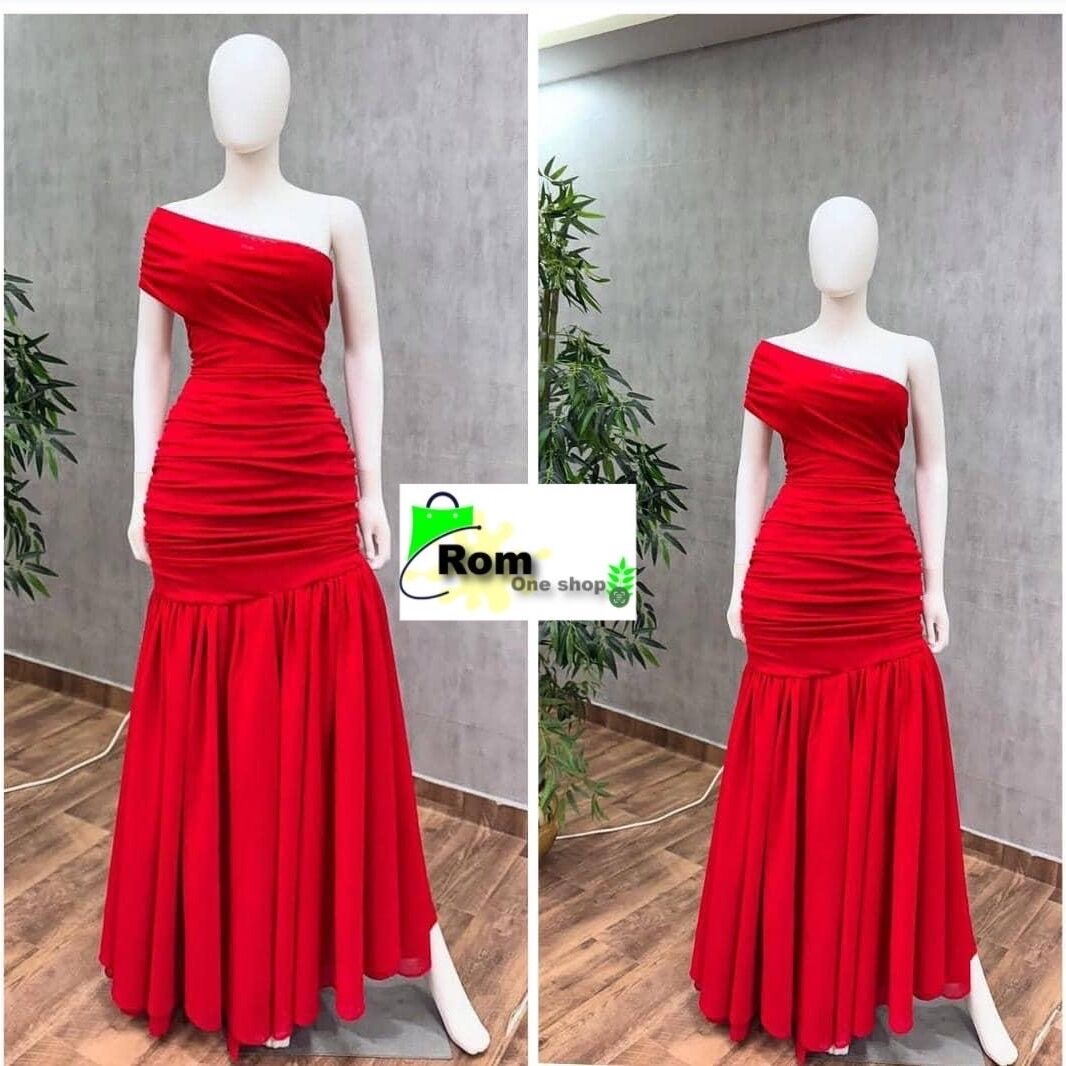 Product image thumbnail: Red Fashion gown
