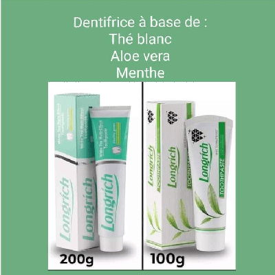 Product image thumbnail: White tea toothpaste 200g