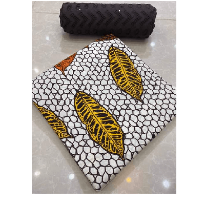 Product image thumbnail: Wax fabrics + Dentelle