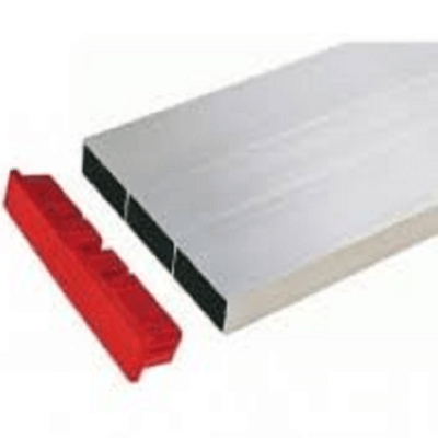 Image du produit : Règle en Aluminium 2 m - Largeur 100 mm - Epaisseur 18 mm - Alu