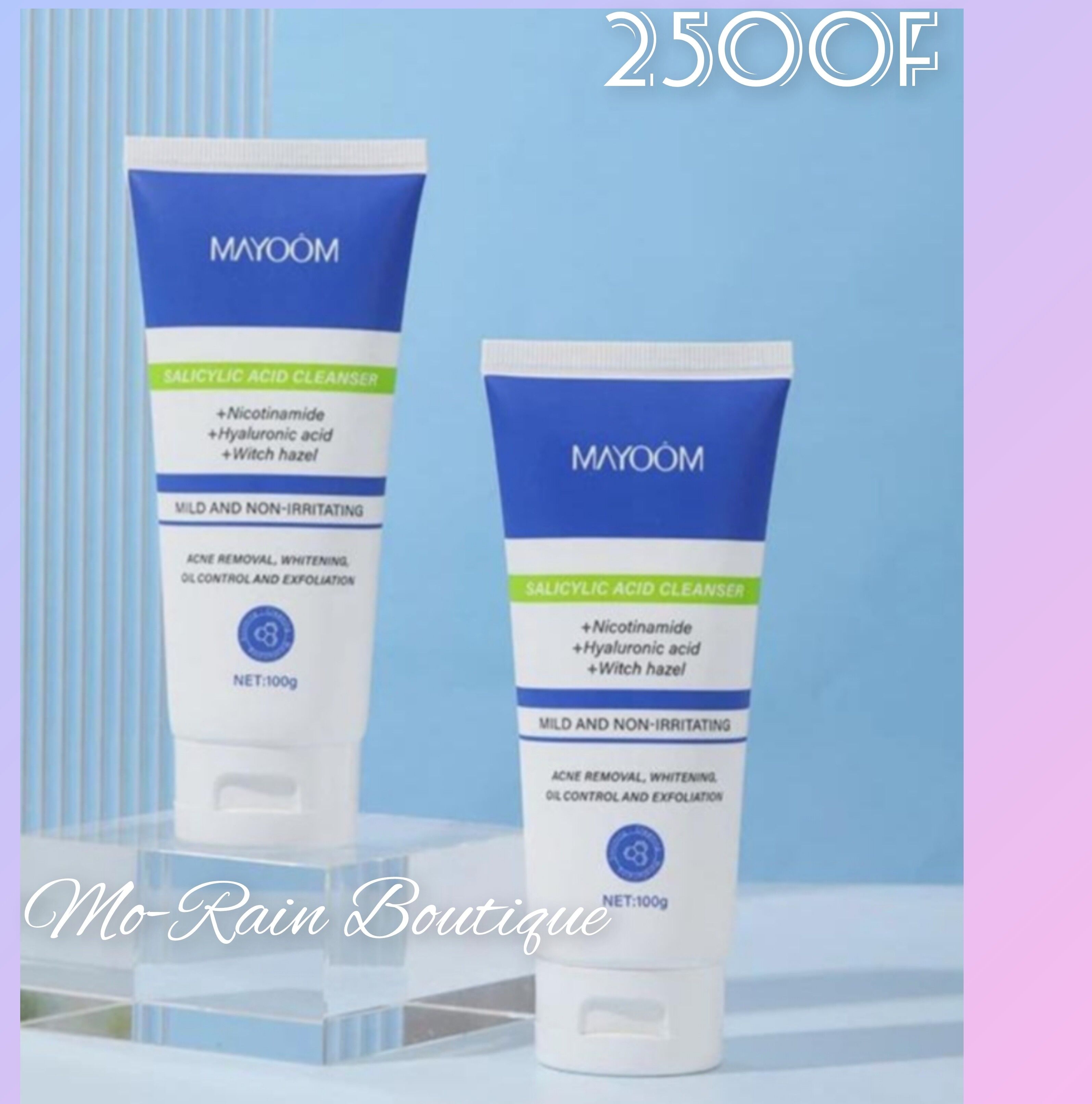 Product image thumbnail: Salicylic acid facial cleansing gel