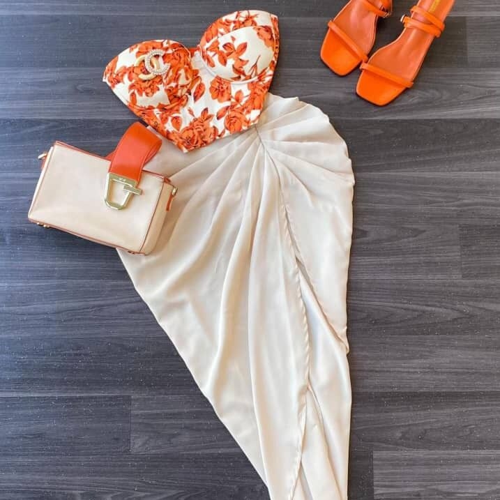 Product image thumbnail: corset and skirt set