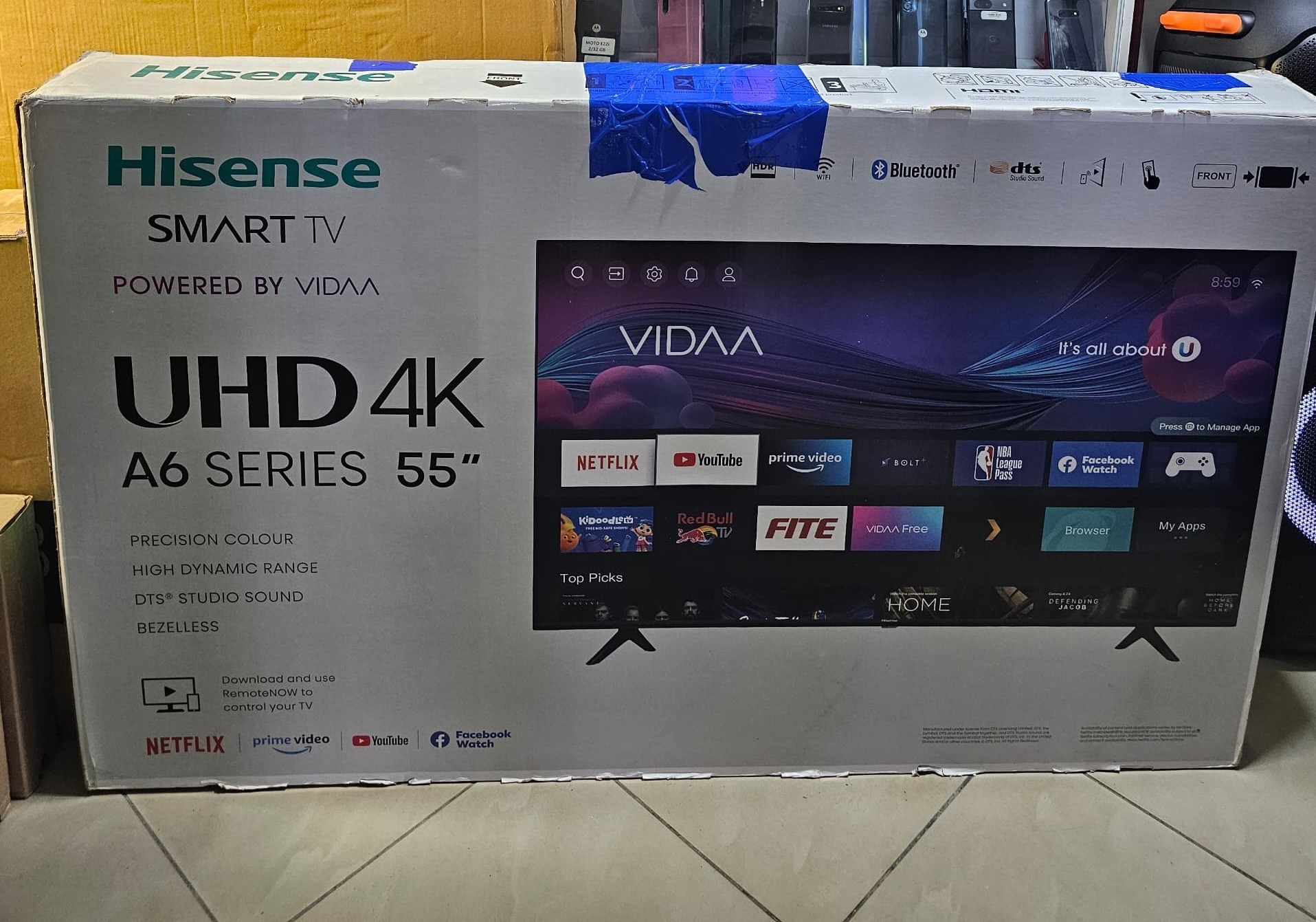 Product image thumbnail: TV HISENSE 55 UHD 4K