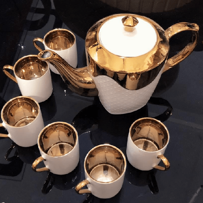 Image du produit : 6 tasses + 1 théière