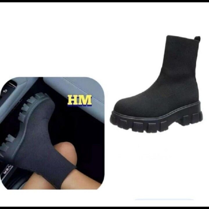 Product image thumbnail: chaussures bottes montante mixte