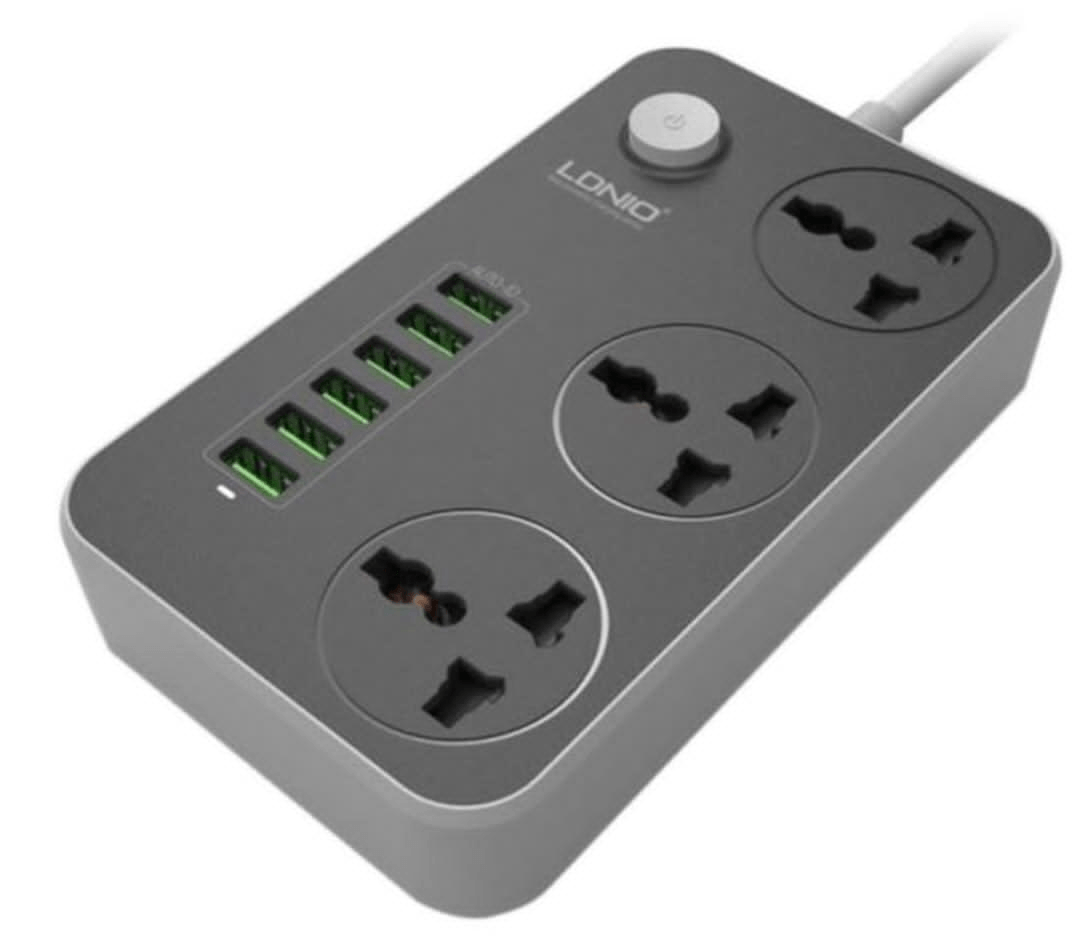 Image du produit : Rallonge avec multi plugins USB