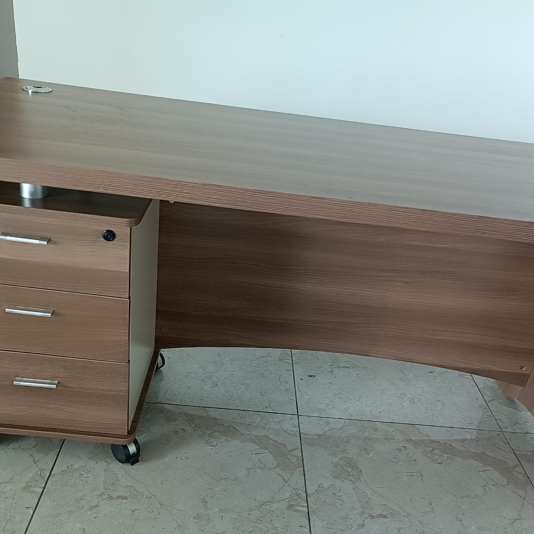 Product image thumbnail: A table and a chair