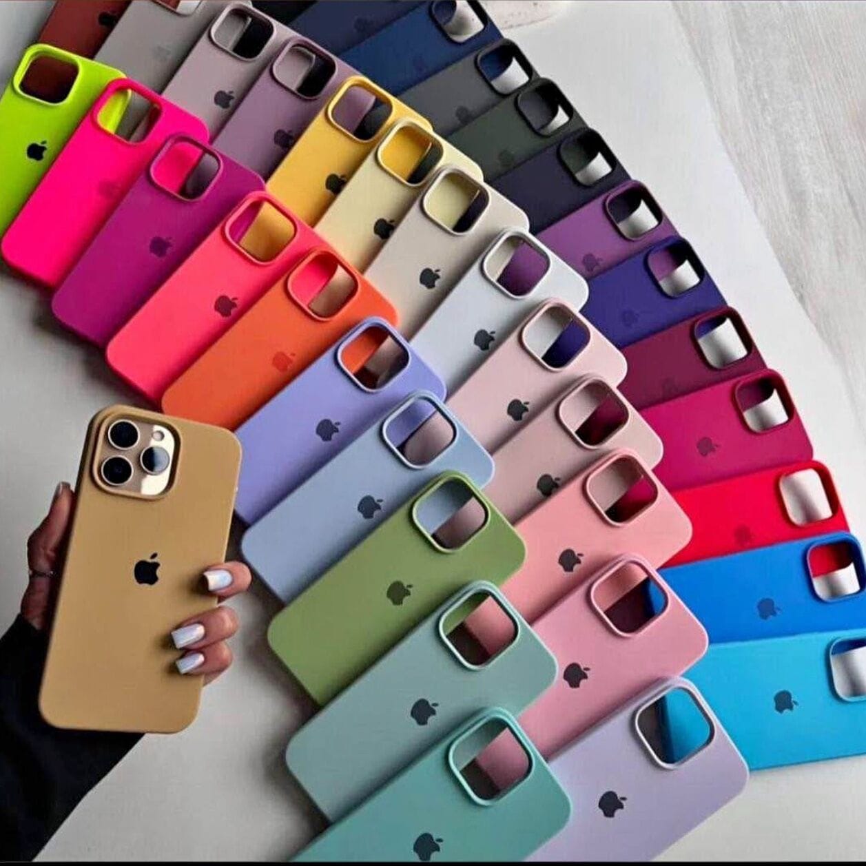 Image de pochette silicone iPhone