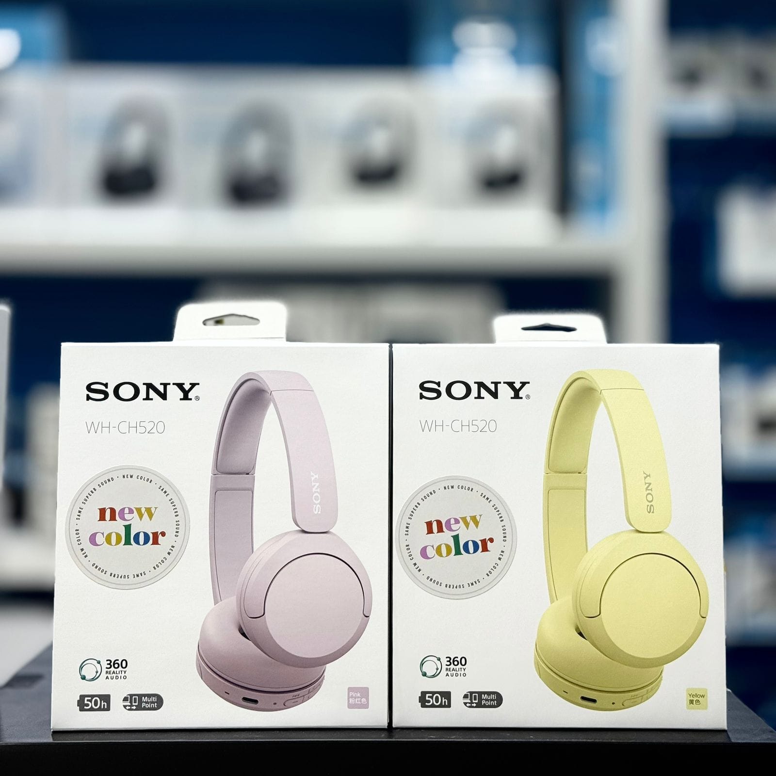 Image de SONY CASQUE WH520 NEW COLORS