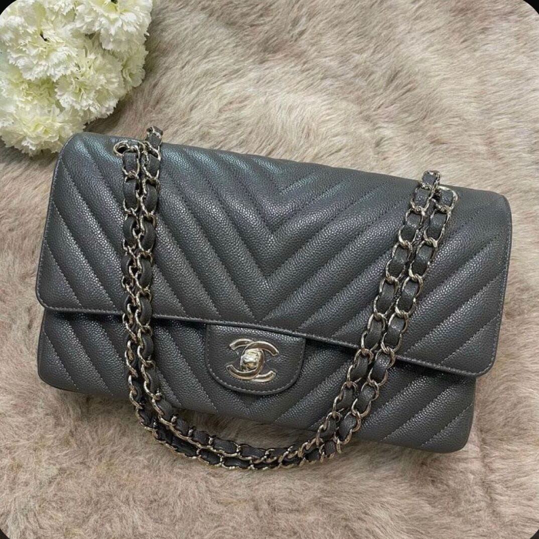 Image de Sac Channel Model Cuire noir