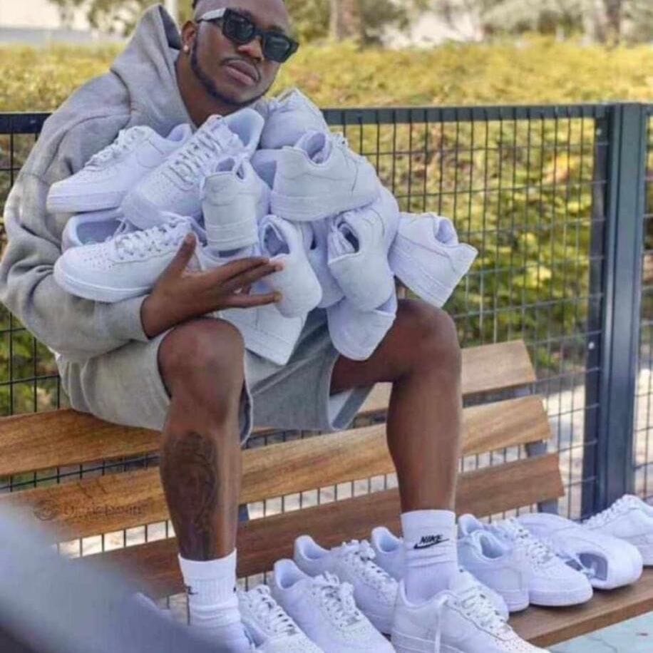 Image de Nike 100 blanche