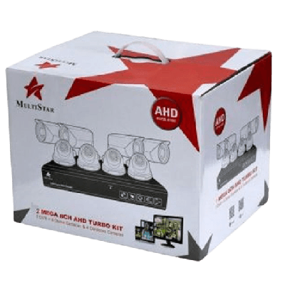 Image of Kit multistar 6 camera + XVR 8CH